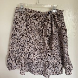 MINI WRAP SKIRT